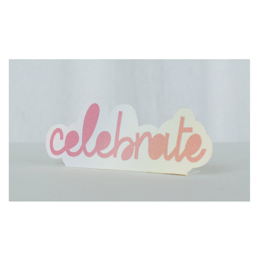 Celebrate Pop Up Tag